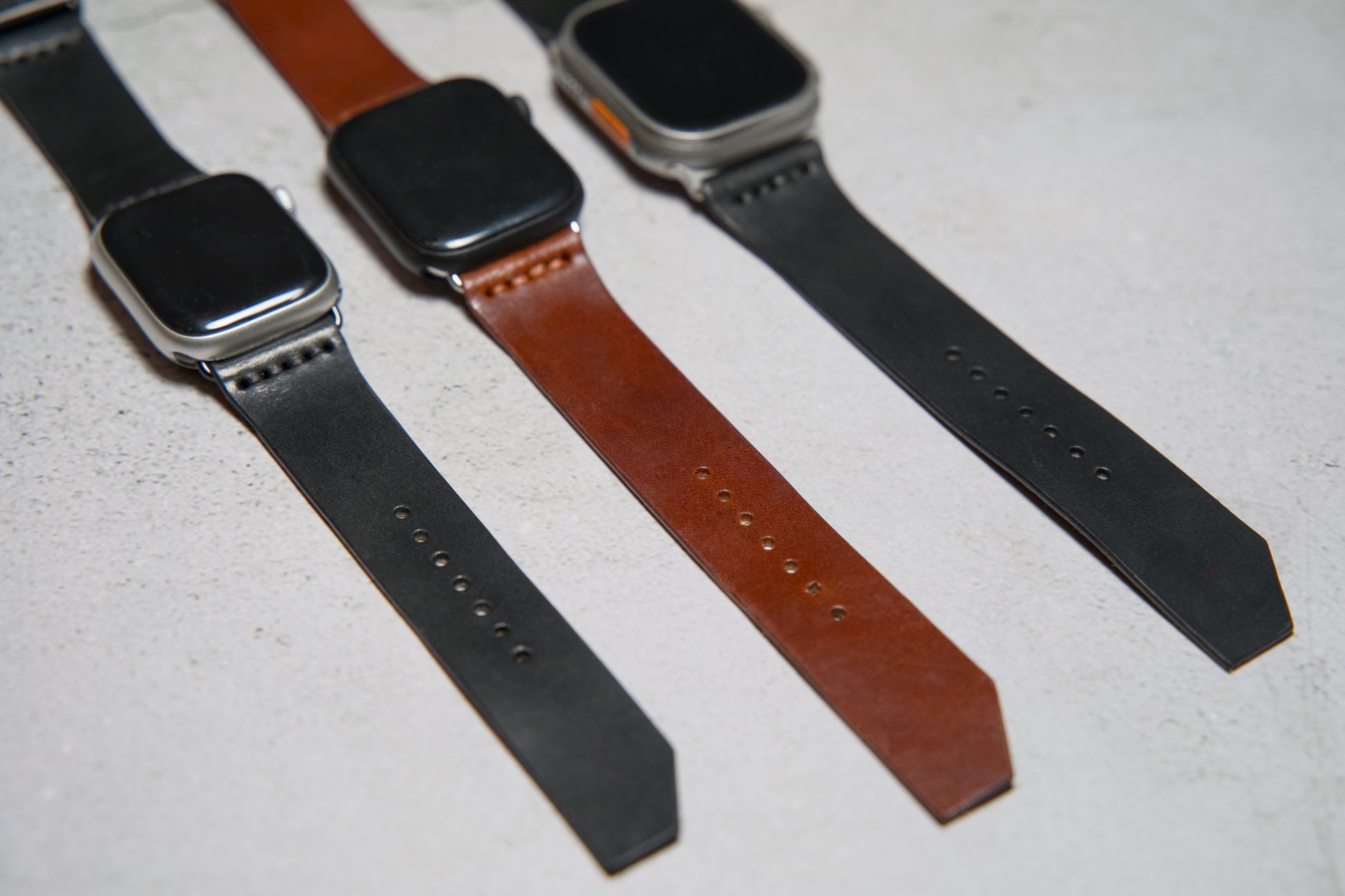 Bracelet en cuir durable pour Apple Watch au design classique